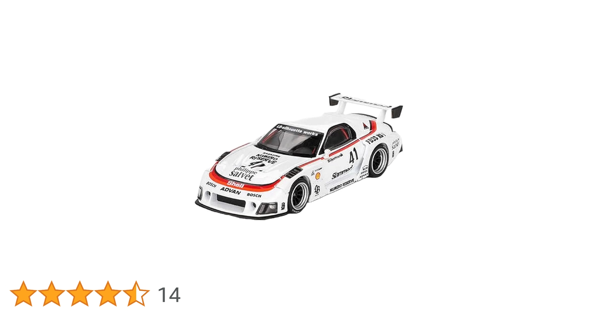 ミニカー MINIGT RX-7 MINI GT 1/64 マツダ RX-7 LB-Super Silhouette #41 Numero